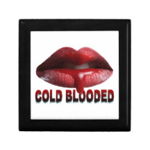 Cold Blooded Lips Keepsake Box