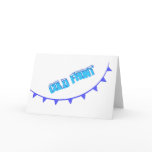 Cold Front Lg SnowCaps Wht Cartoon Trans cards