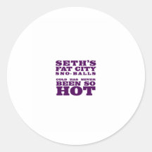 Cold Has Never Been So Hot Sticker