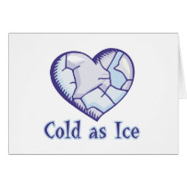 cold ice heart cards