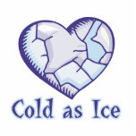 cold ice heart cut outs