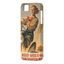 Cold war era Polish Propaganda iPhone 5 Cover