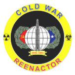 Cold War Reenactor - Sticker Template