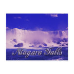 Cold Winter Mist at Niagara Falls postcards