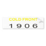coldfront bumper stickers