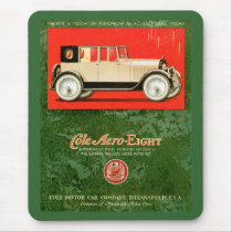 Cole Aero Eight ~ Vintage Automobile Ad Mouse Pad