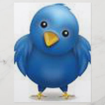 Coleção Twitter Flyer Design