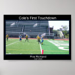 Cole's First TD Print