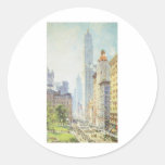 Colin Campbell Cooper, Lower Broadway Sticker