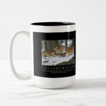 Collaboration Demotivational  Mug