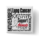 Collage - Lung Cancer Awareness Month buttons