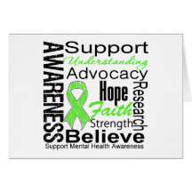Collage - Mental Health Awareness Greeting Card