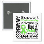 Collage - Mental Health Awareness Pinback Buttons