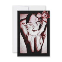 collaged beauty invites