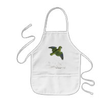 Collared Parrakeet by Edward Lear Apron