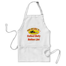 Collect Belly Button Lint Aprons