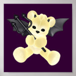 ♥ Collectable Art ♥ Devil Teddy Bear ♥ (bear2) Posters