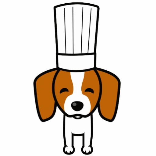 Collectable Chef Mascot Acrylic Sculpture Cut Out