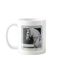 Collected White Horse  Coffee Mug