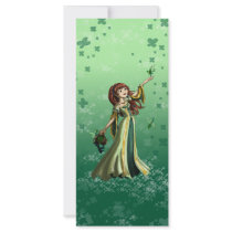 Collecting Shamrocks Rack Card Design