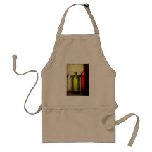 Collector - Bottles - Still life of three bottles Apron