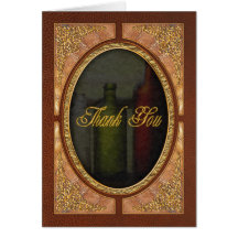 Collector - Bottles - Still life of three bottles Greeting Card