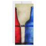 Collector - Bottles - Two empty wine bottles Custom Rack Card