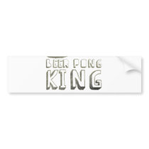 College Beer Pong Bumper Sticker