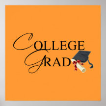 College Grad Poster