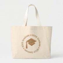 College Graduate 2008 Pink Brown Bags