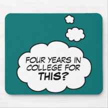 College Graduate mousepad