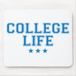 College Life - Blue mousepads