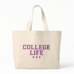 College Life - Purple bags