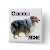Collie Mum 4 - Button