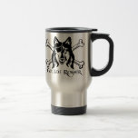 Collie Pirate Dog Coffee Mug