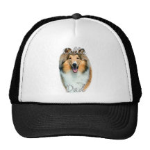 Collie (rough) Dad 2 Mesh Hat