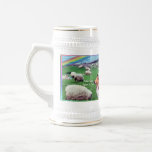 Collie & Sheep Beautiful Ireland Coast Design #2 Coffee Mug