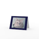 Collie-Shepard mix notecard