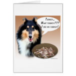 Collie Turkey Greeting Cards