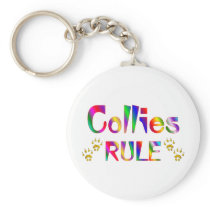 Collies Rule Key Chains