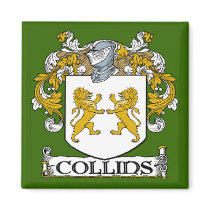 Collins Coat of Arms Magnet