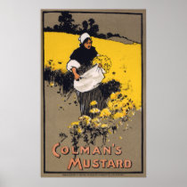 Colman's mustard, 1900 print