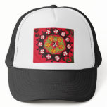 Coloful Antique Tribal  Turkish Textiles Mesh Hats