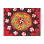 Coloful Antique Tribal  Turkish Textiles postcards