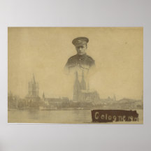 Cologne, French occupation 1919 Print
