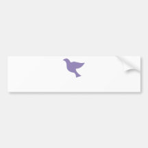 Colombe Lilas Bumper Stickers