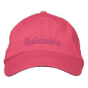 Colombia Custom Hat embroidered hats