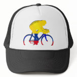 Colombia cyclist Colombian flag bicycle gear hats
