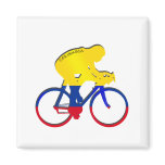 Colombia cyclist Colombian flag bicycle gear magnets