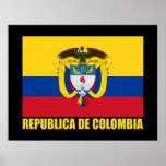 Colombia Flag & COA posters